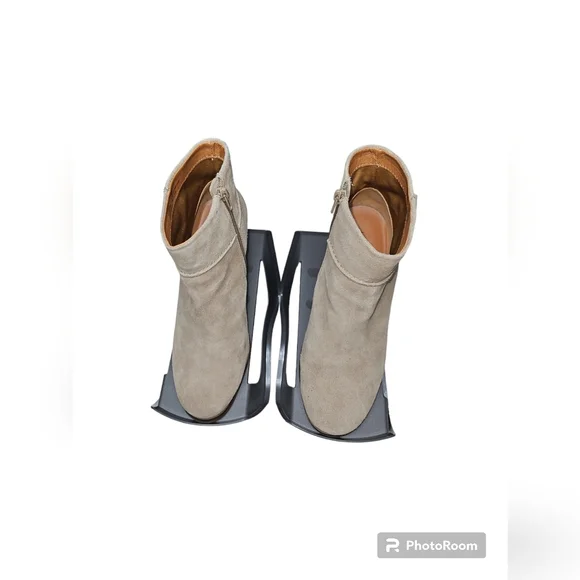 Lucky Brand Zollini Ankle Boots 7.5 Tan Suede - Picture 8 of 8